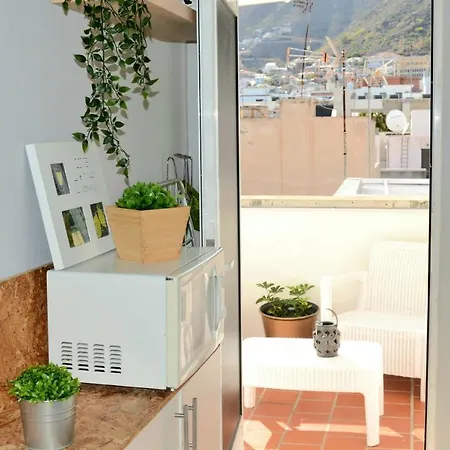 Atico En El Corazon De Cruz/ Cozy Penthouse Lägenhet *